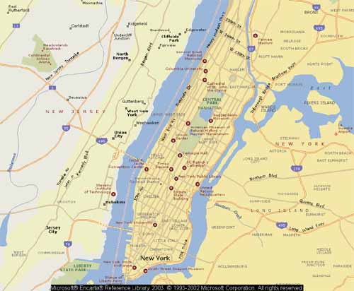 new york city map broadway. New York City. ----------